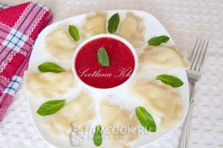 Вареники с творогом на кефире