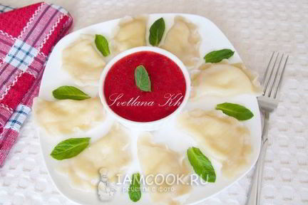 Вареники с творогом на кефире