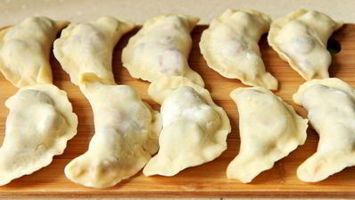 вареники с вишней