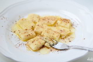 Вареники творожные ленивые