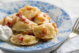 Вкусные вареники с картошкой