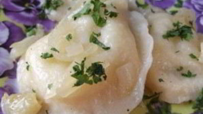 заварное тесто для вареников с картошкой