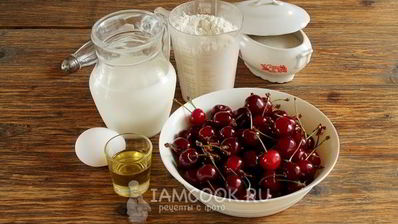 заварное тесто для вареников с вишней