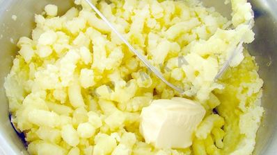 запеченное картофельное пюре