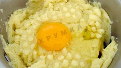 запеченное картофельное пюре