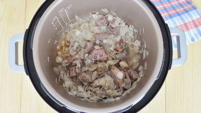 домашнее жаркое на пиве с тыквой в мультиварке