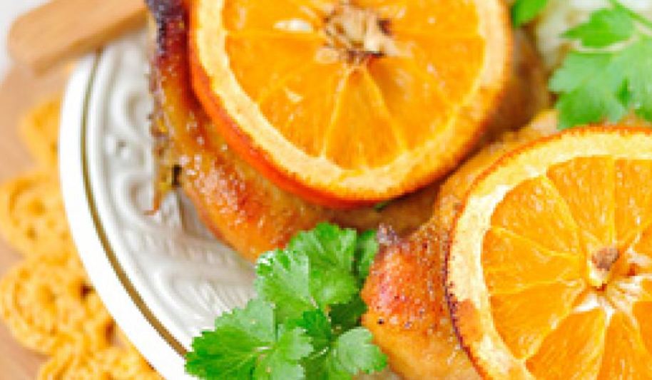 Рецепт пряного жаркого из курицы с апельсином