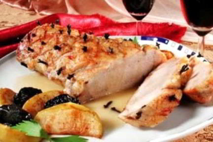 Скандинавское жаркое из окорока