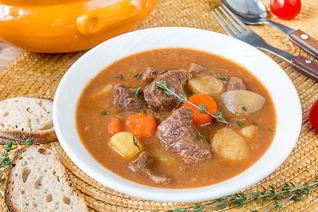 Сытное жаркое из говядины