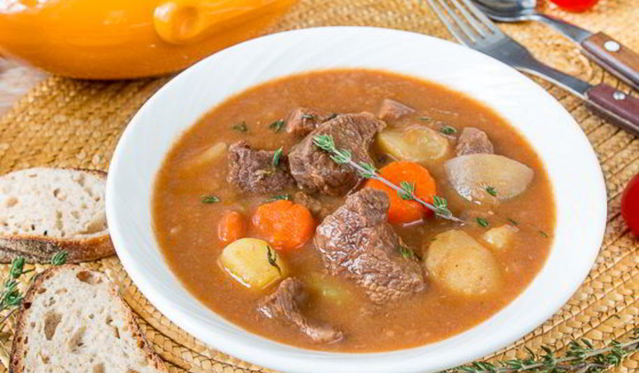 Рецепт сытного жаркого из говядины