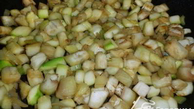 жаркое из баклажанов и курицы