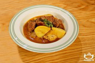 Жаркое из говядины с картофелем