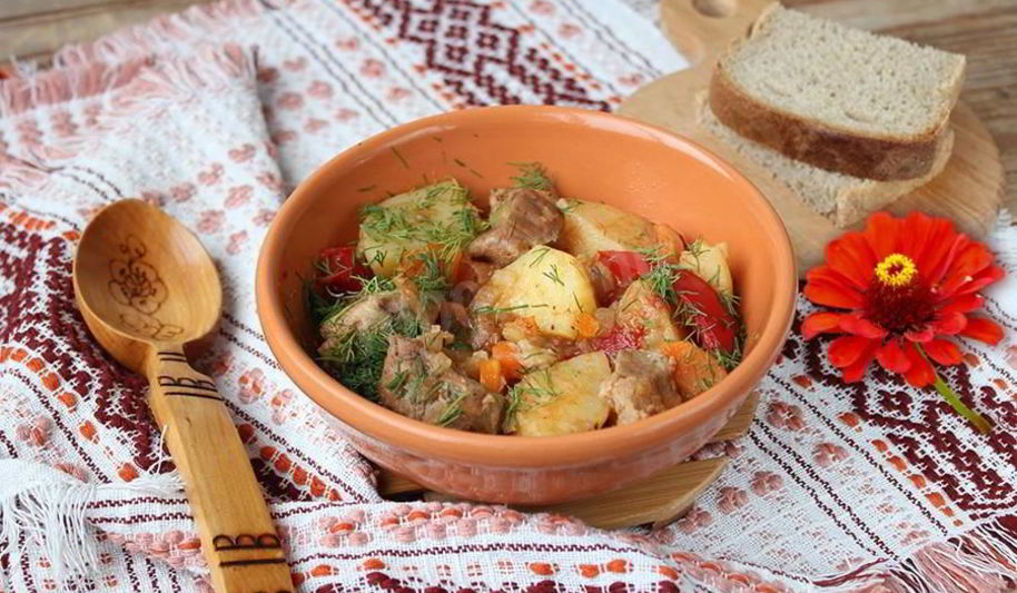 Рецепт жаркого из говядины в мультиварке