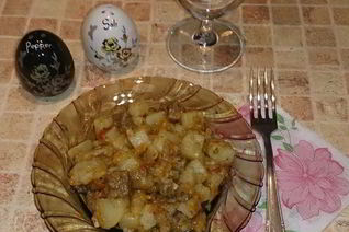 Жаркое из конины в духовке