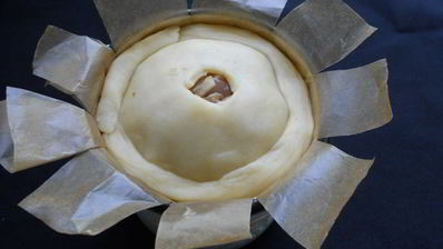 жаркое из курицы и грибов праздничный кулич