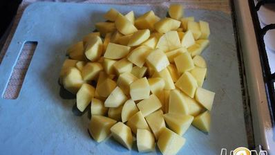 жаркое из курицы с овощами