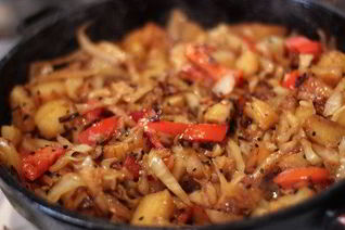 Жаркое из овощей по-вегетариански