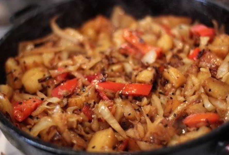 Жаркое из овощей по-вегетариански