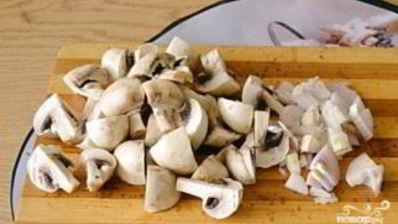 жаркое из свинины с картофелем и грибами