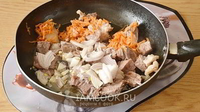 жаркое из свинины с картошкой