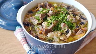 жаркое из свинины с картошкой