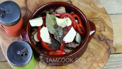 жаркое по-домашнему в горшочках