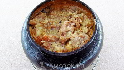 жаркое по-купечески в горшочках