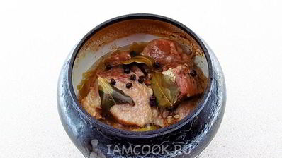 жаркое по-купечески в горшочках