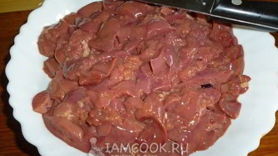 жаркое с грибами и печенью