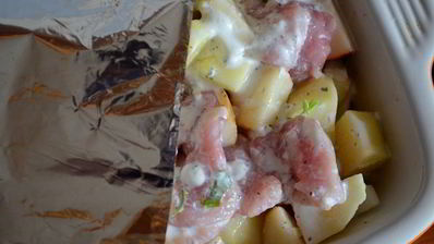 жаркое с грушами