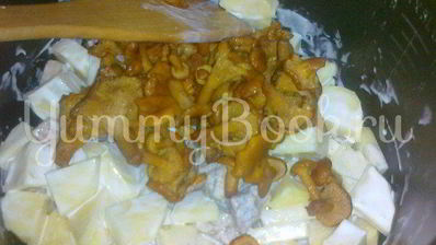 жаркое с лисичками в мультиварке