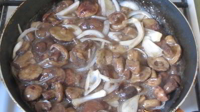 жаркое с маслятами