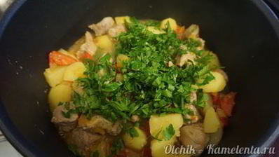 жаркое с нудлями