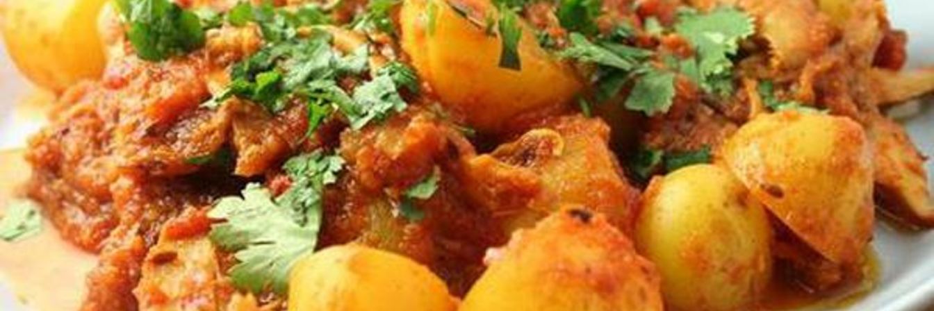 Жаркое с овощами и курицей по-домашнему