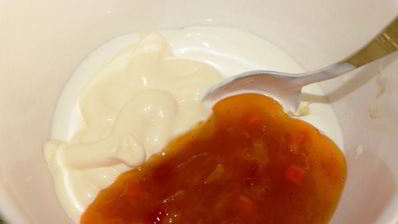 жаркое с семгой и беконом в горшочке