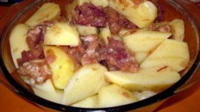 жаркое с тушенкой