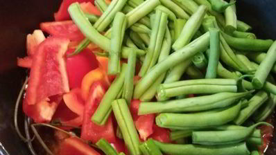 жаркое со стручковой фасолью