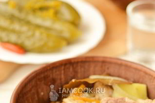 Жаркое в горшочках в духовке