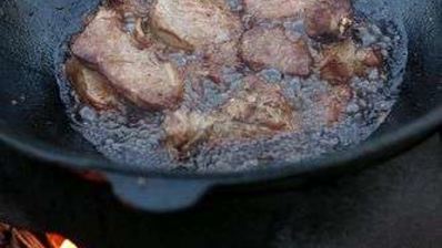 жаркое в казане