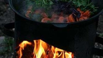 жаркое в казане