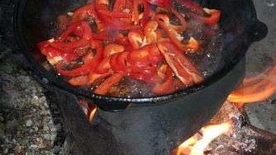 жаркое в казане