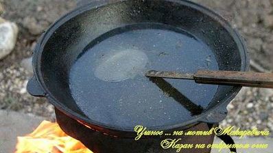 жаркое в казане