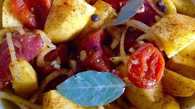 жаркое в рукаве