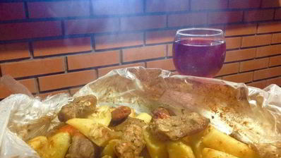 жаркое в рукаве