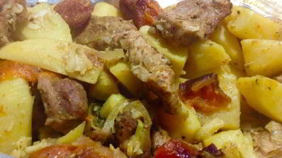 жаркое в рукаве