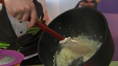 картофельные зразы с капустой и кабачковой икрой