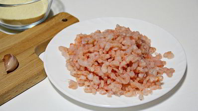 картофельные зразы с креветками