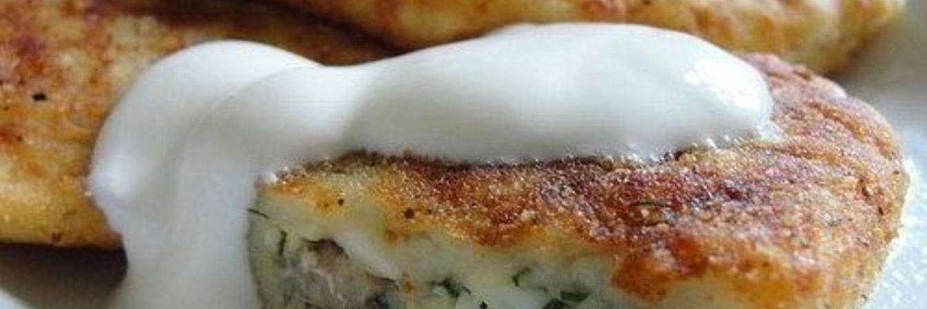 Картофельные зразы с начинкой из сардин