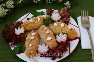 Картофельные зразы с творогом