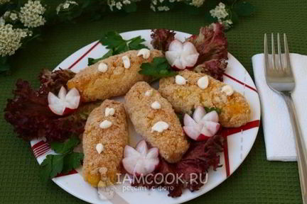 Картофельные зразы с творогом